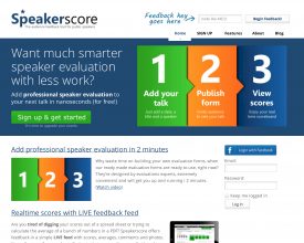 Rate the Speakers at Your Event With Start-Up Speakerscore Rate the Speakers at Your Event With Start-Up Speakerscore